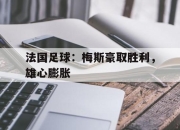 亚博体育-法国足球：梅斯豪取胜利，雄心膨胀